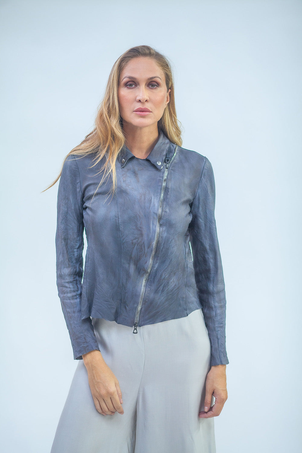 Genuine leather jacket LJL035