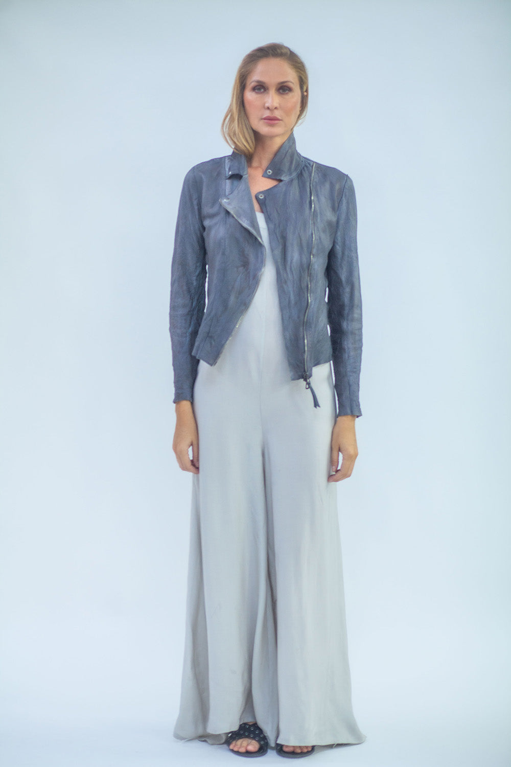Genuine leather jacket LJL035