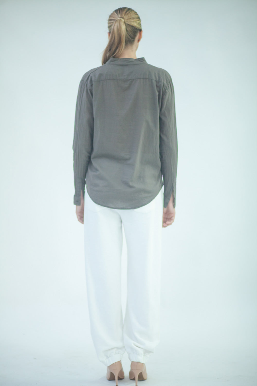 Camicia in cotone donna LMSL009 COR W062