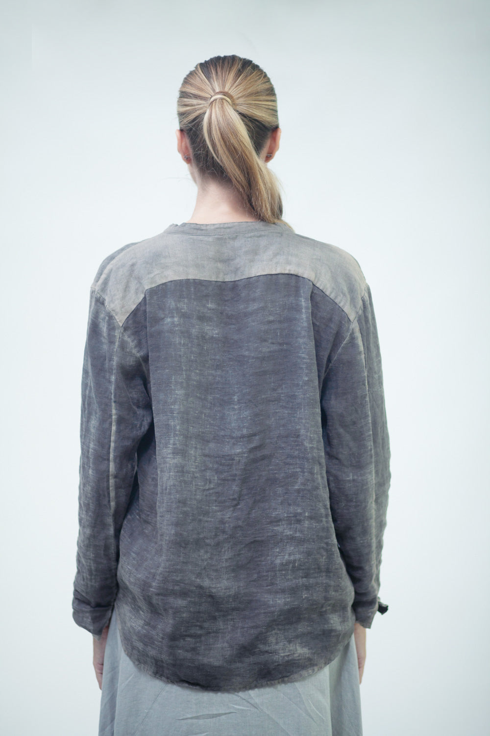 LMSL025 SH 0 long-sleeved linen shirt