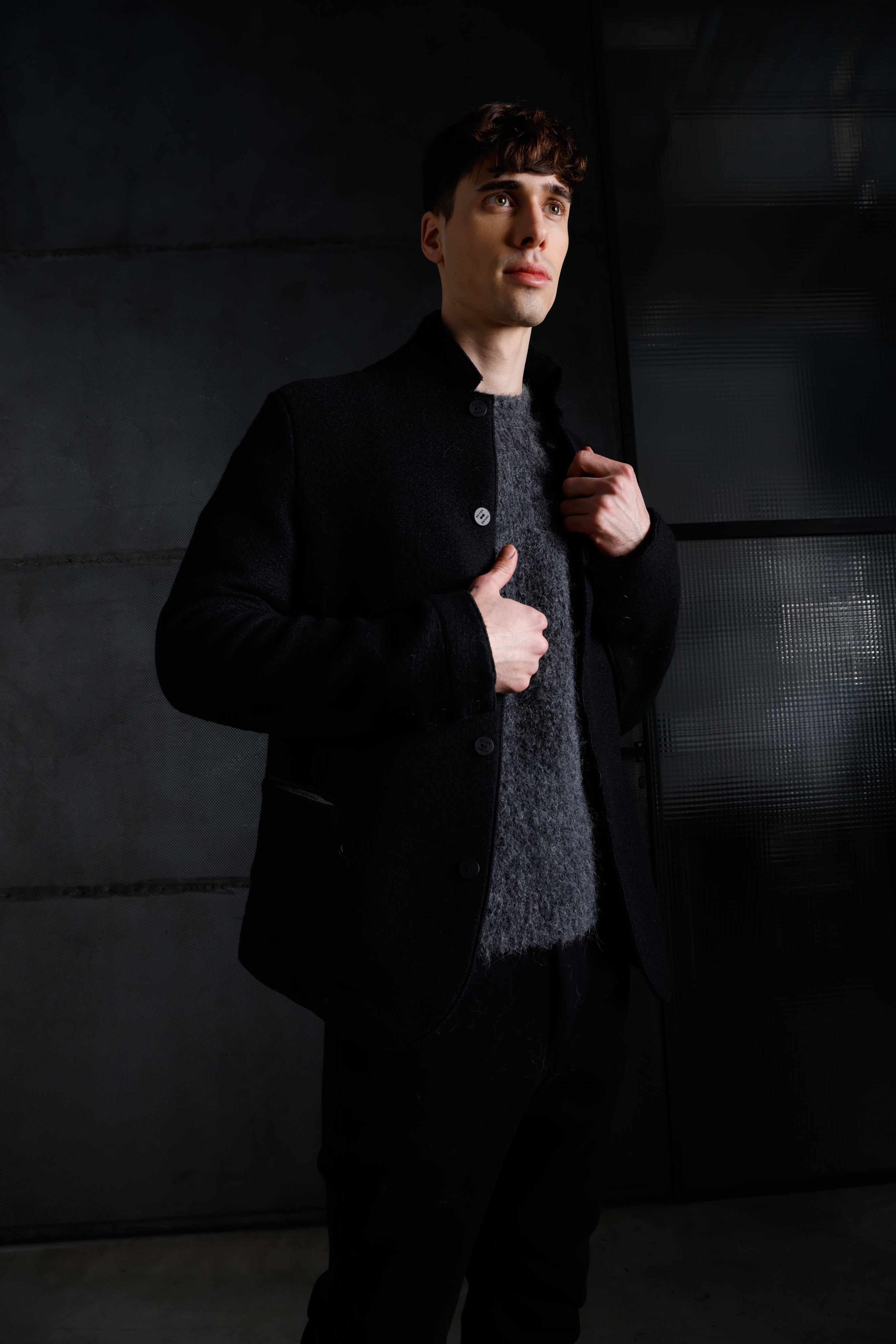 Men's crew neck sweater MKN083
