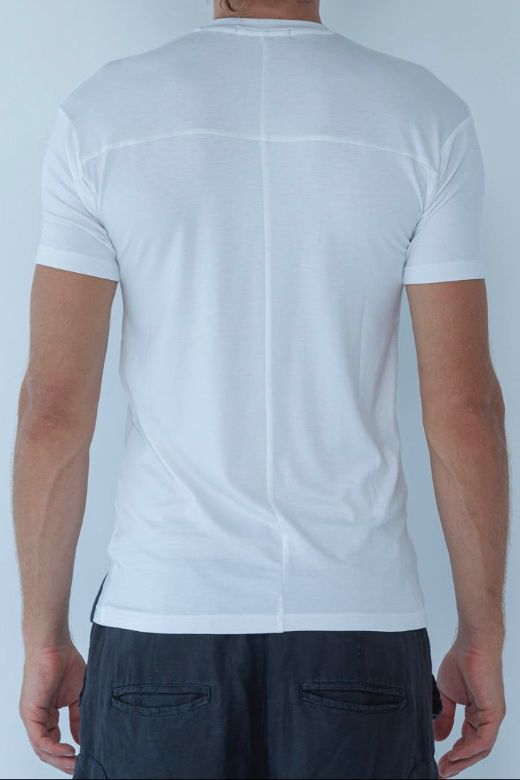 Short-sleeved viscose t-shirt MTH053 K199