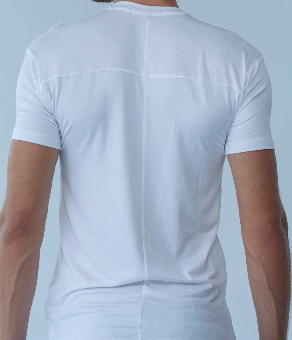 Short-sleeved viscose t-shirt MTH053 K199