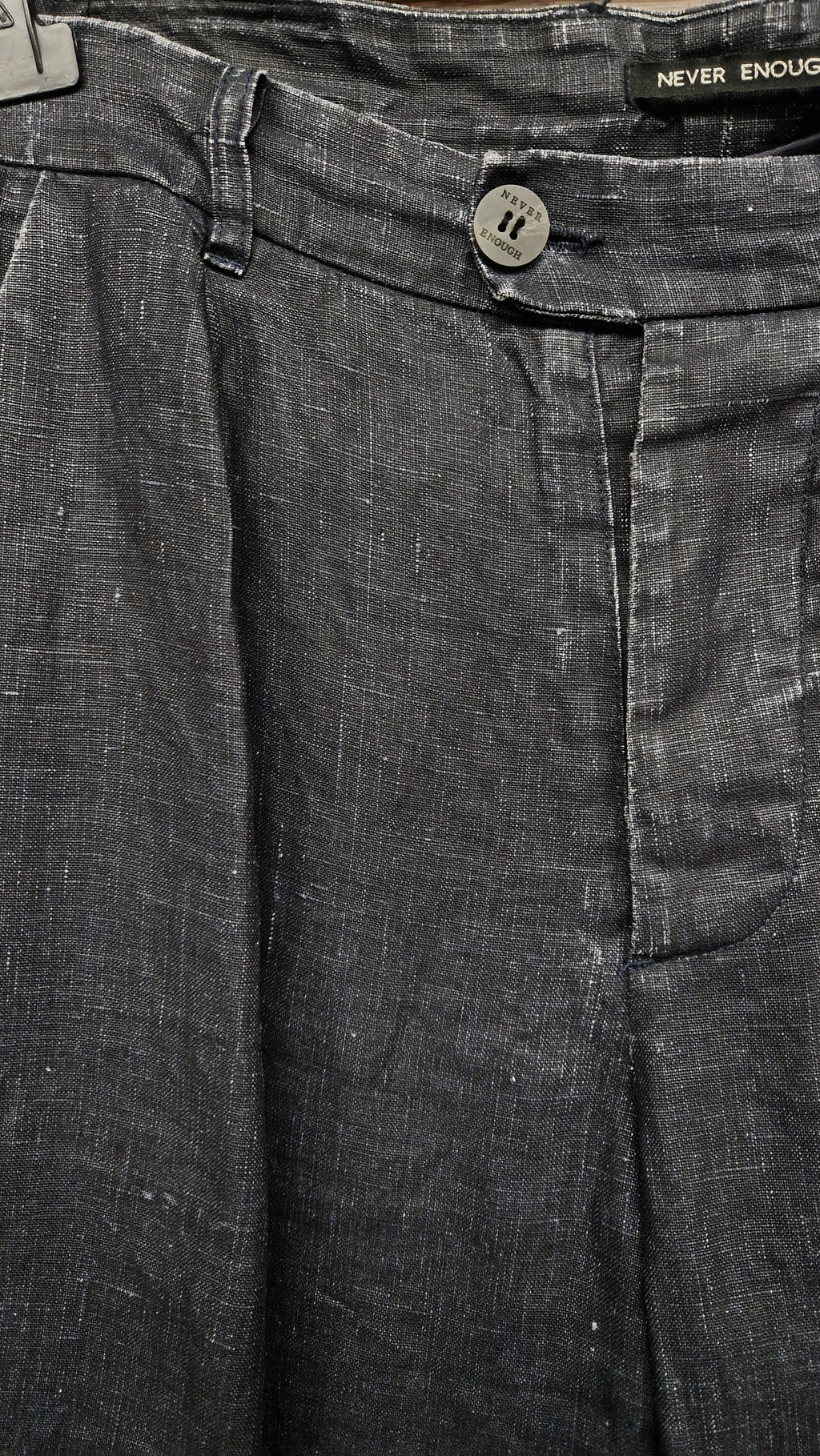 Pantalone uomo strutturato cotone lino MPA064