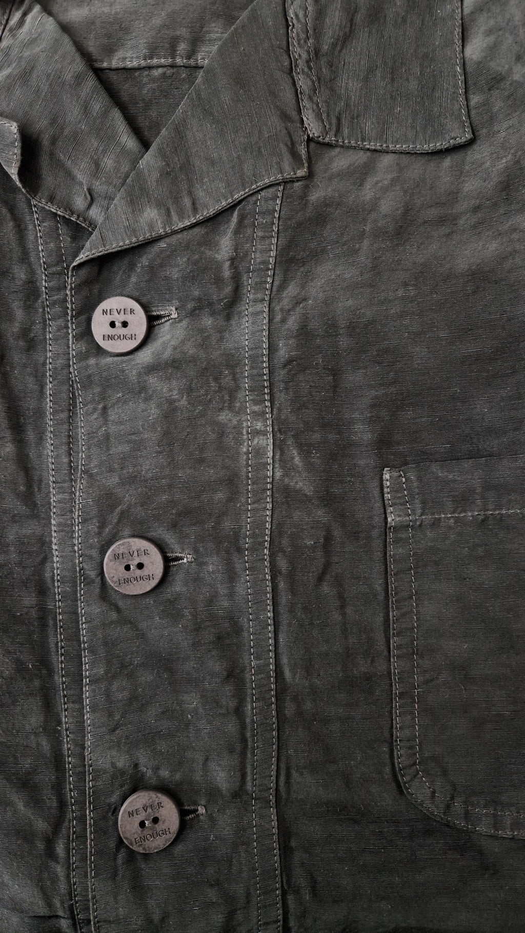 Men's linen-cupro shirt jacket MJA021