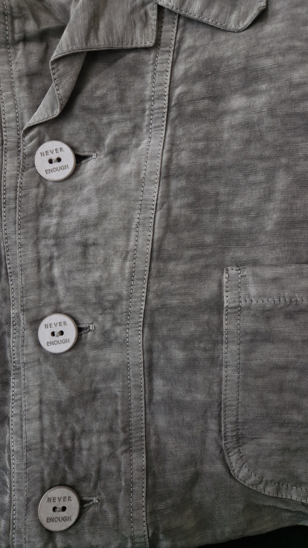 Men's linen-cupro shirt jacket MJA021