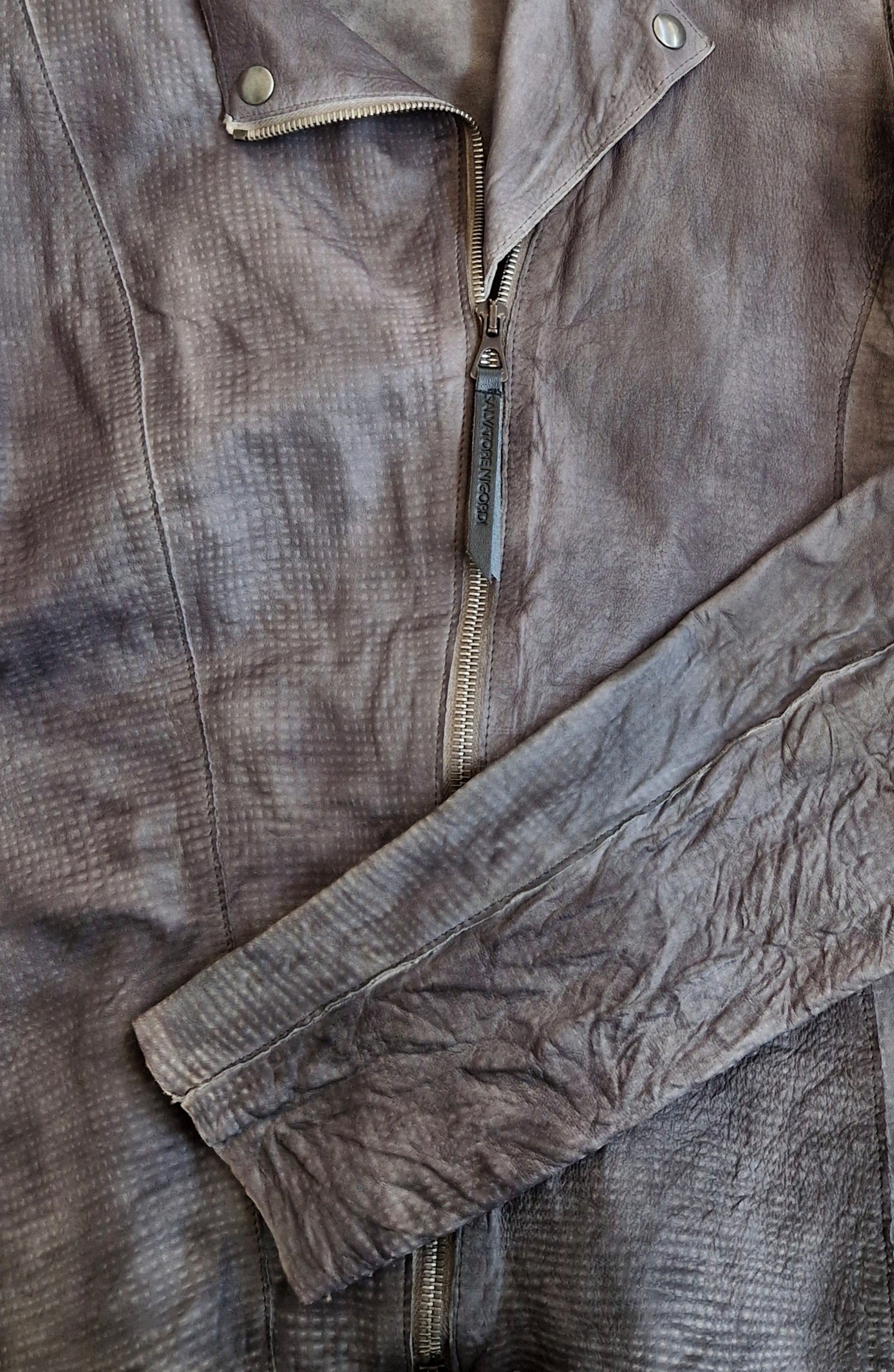 Genuine leather jacket LJL035