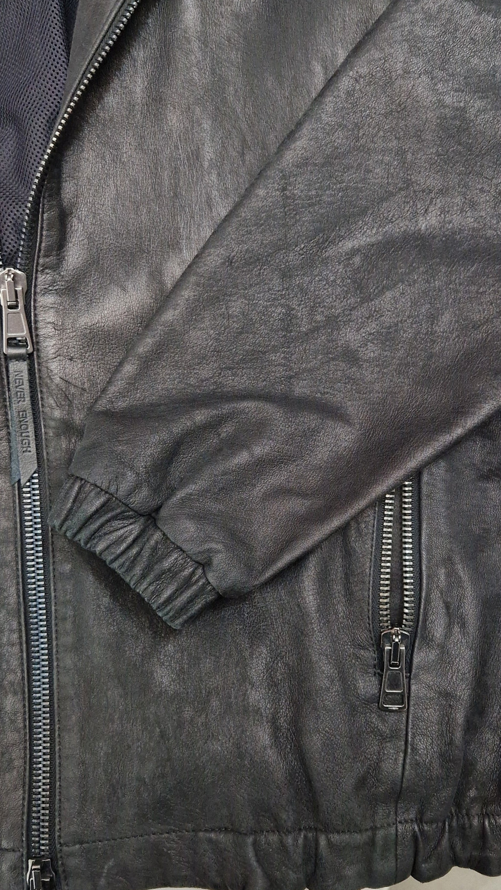 MEN'S LEATHER JACKET MJL065