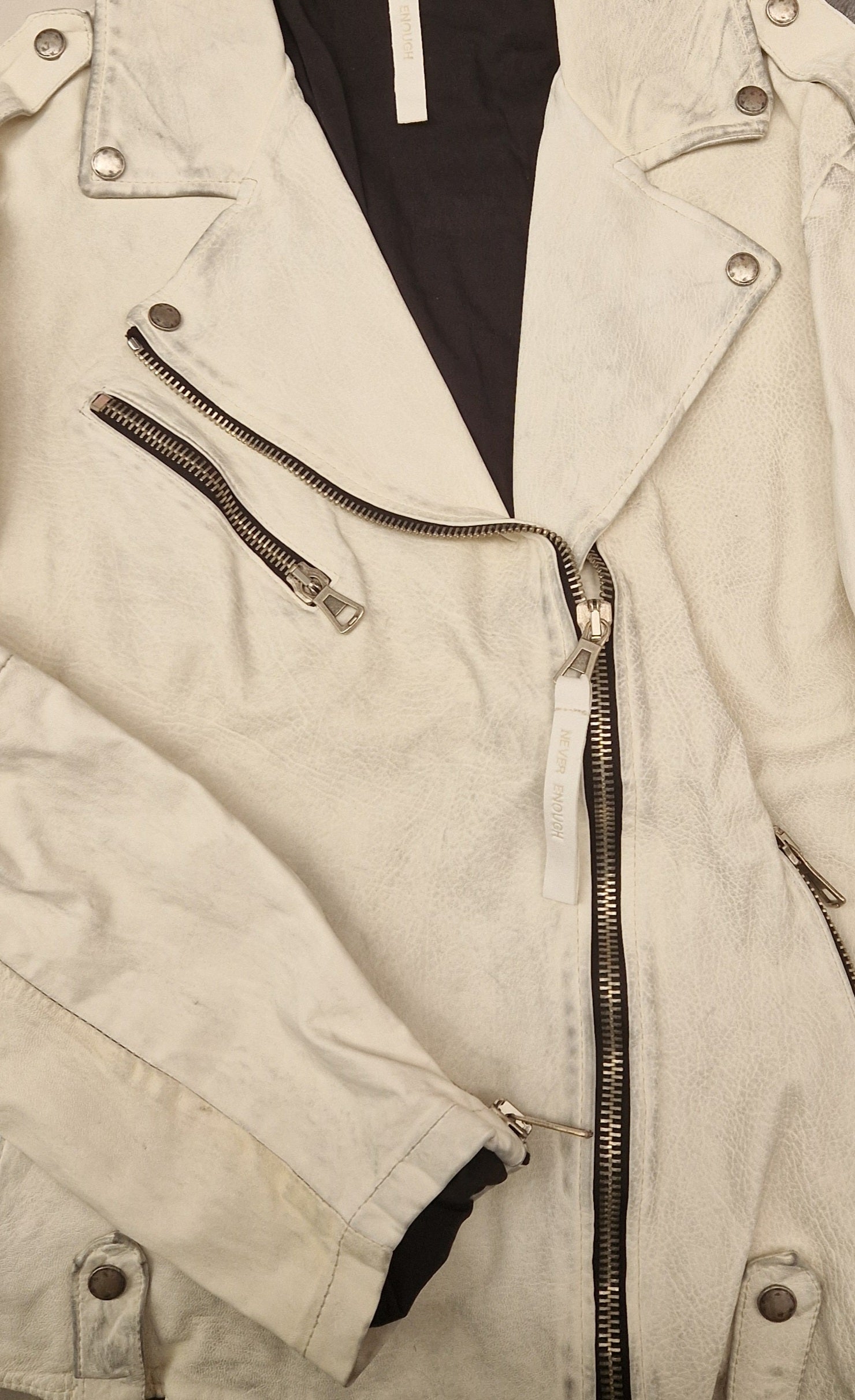 Real leather jacket MJL068