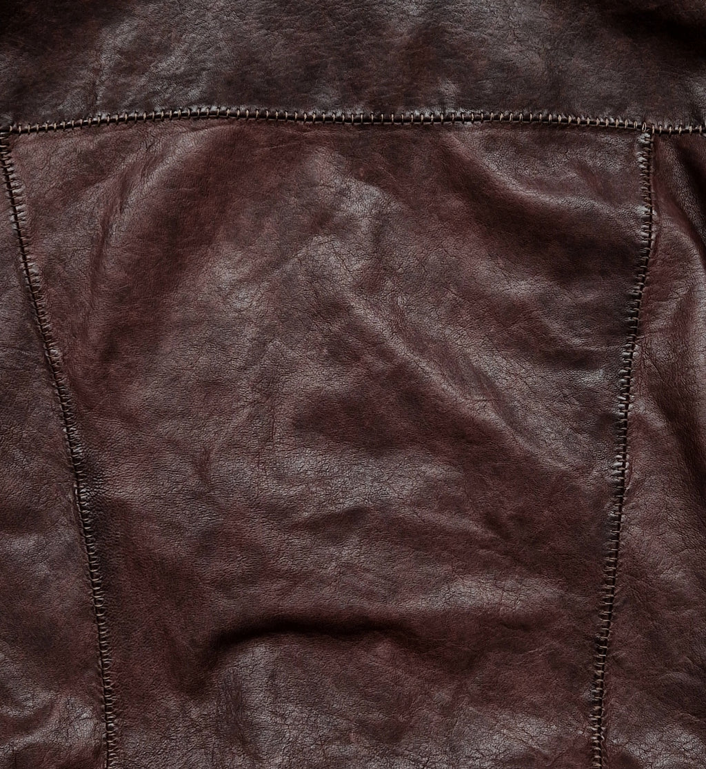 men's jacket in genuine leather MJL038