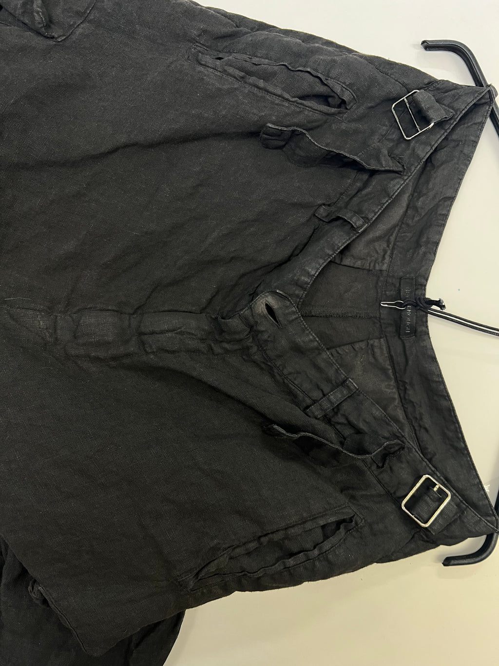 Men's Linen Trousers MPA075 W142 COAT