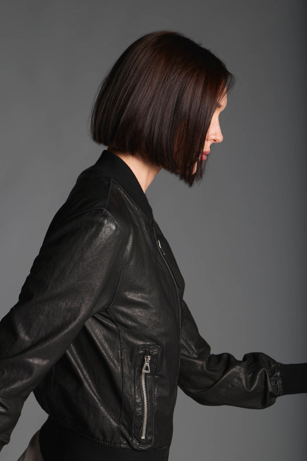 Genuine leather jacket LJL002 LT-01