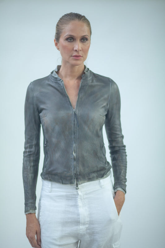 Genuine leather jacket LJL006 LT-03