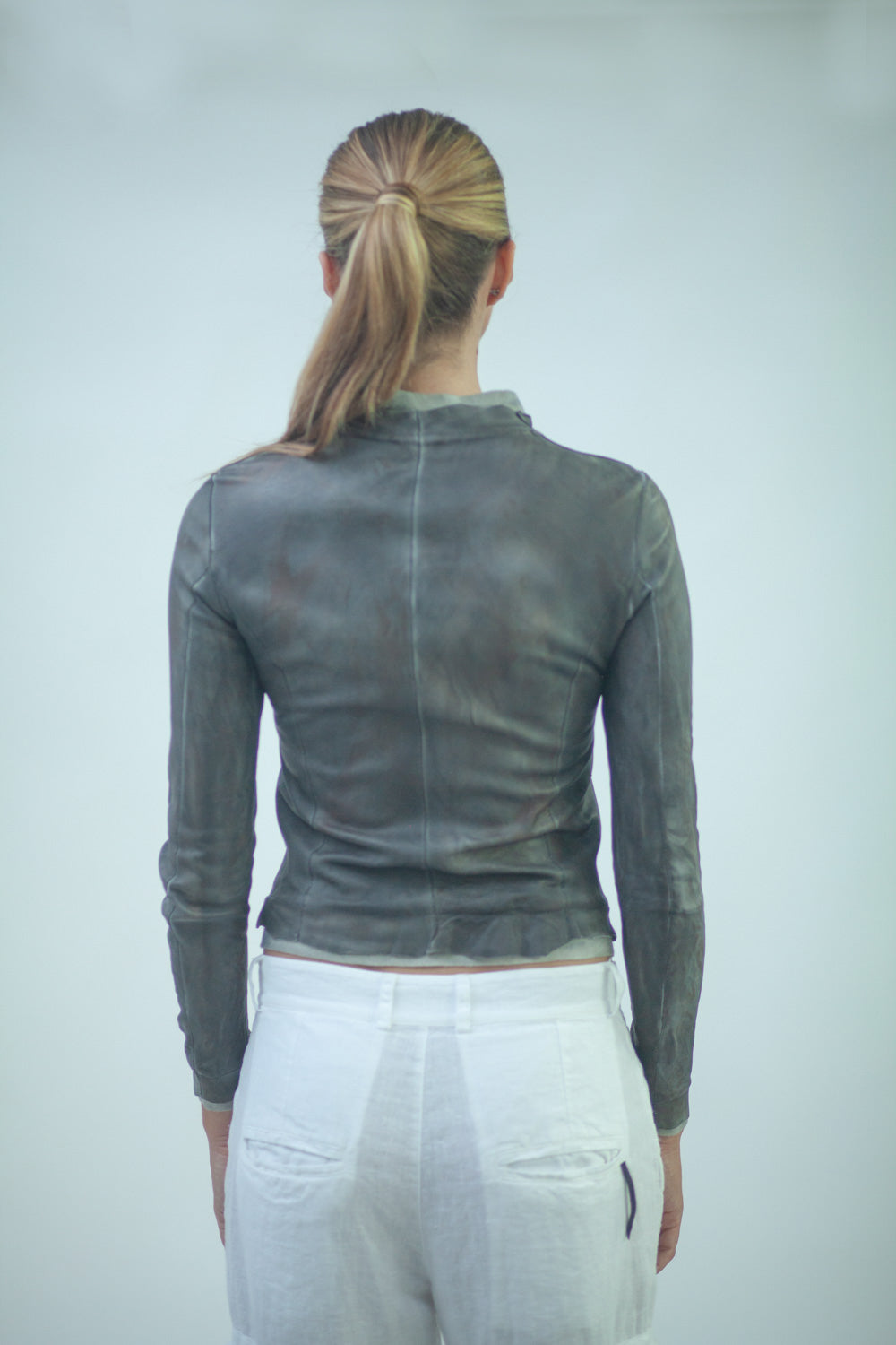 Genuine leather jacket LJL006 LT-03