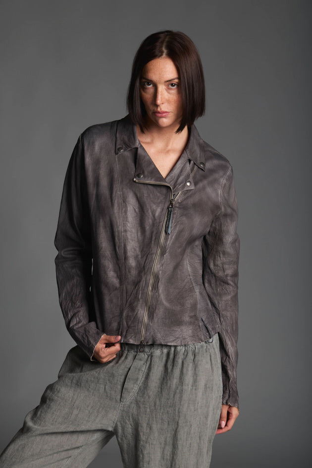 Genuine leather jacket LJL035