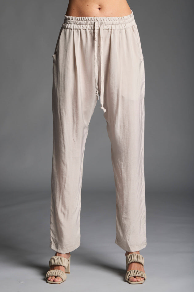 Pantalone in 100% cupro donna LMPA020 W121