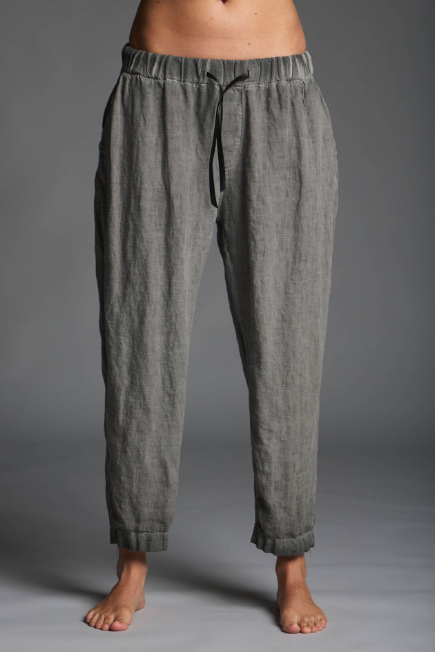 Women's linen trousers LMPA058.