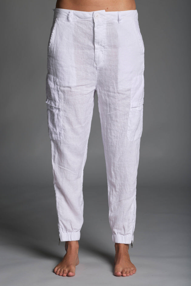 MPA061 men's linen trousers