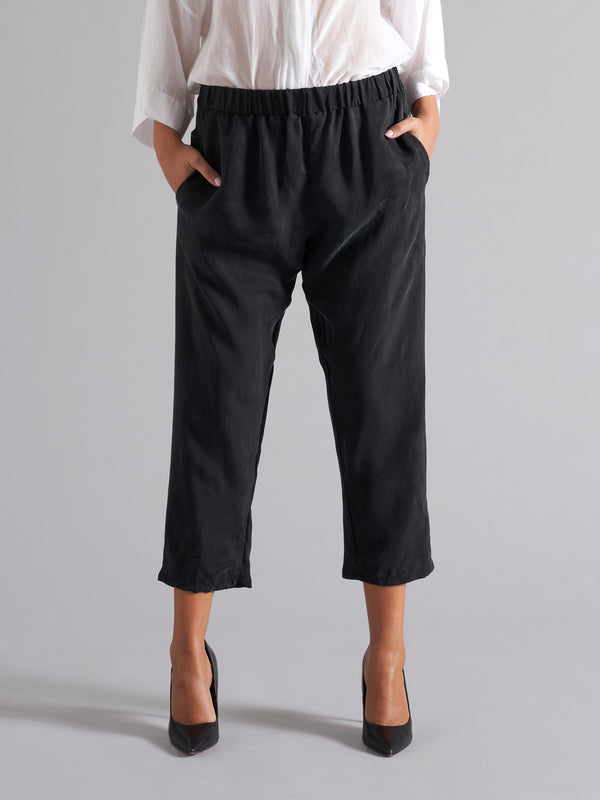 LPA008 women's cupro trousers