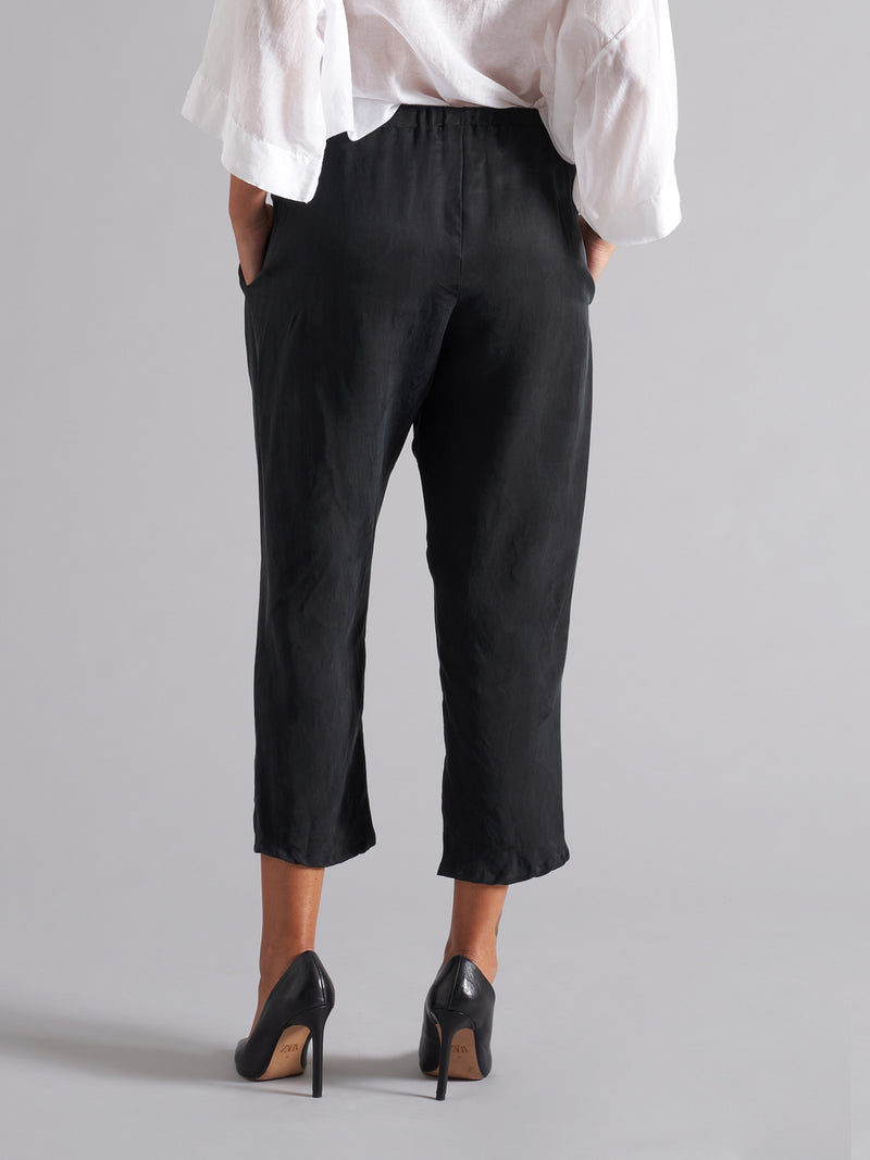 LPA008 women's cupro trousers