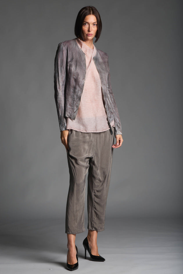 LPA008 women's cupro trousers