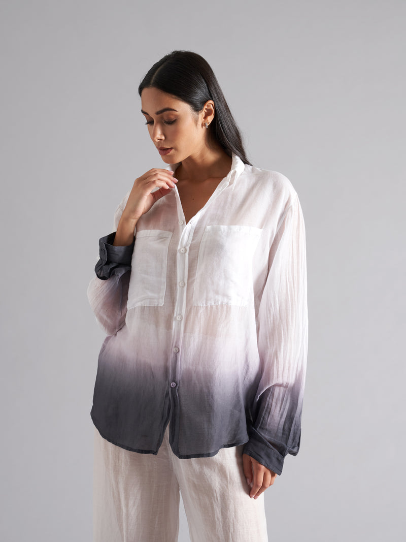 Women's silk-cotton shirt LMSL020