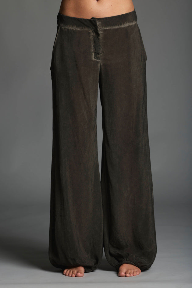 LPA023 women's cupro trousers