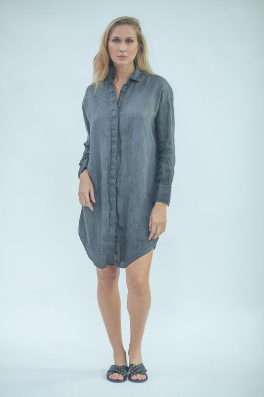 Women's linen shirt LSL002.