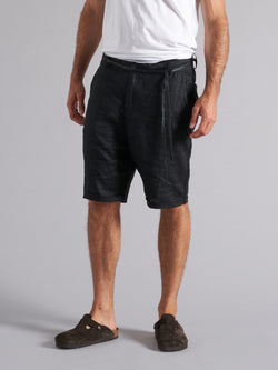 Men's linen Bermuda shorts MBE006