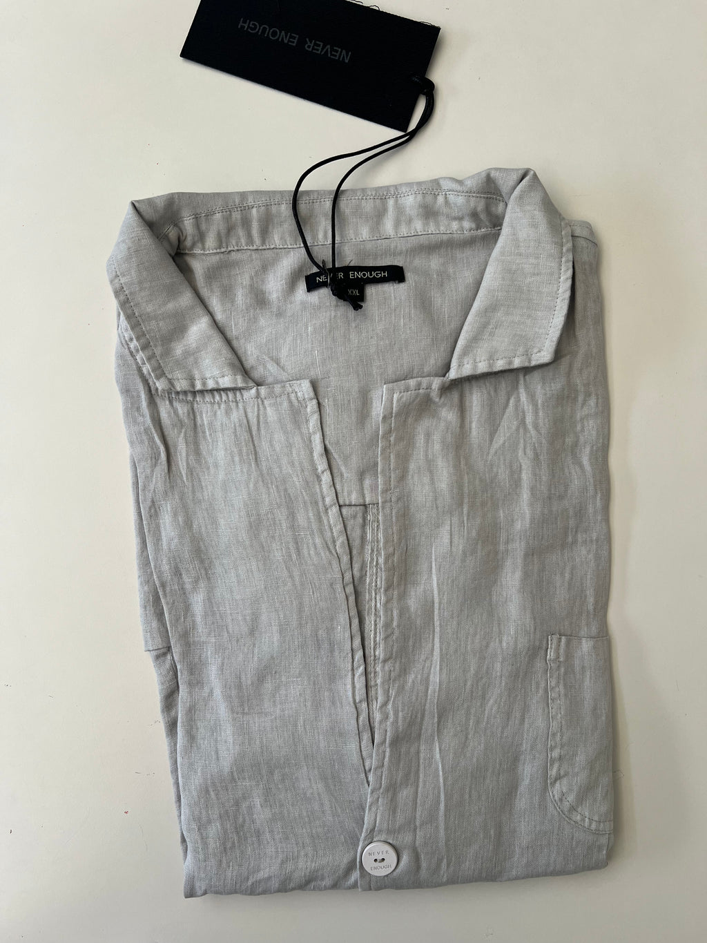 Men's linen shirt jacket MJA043