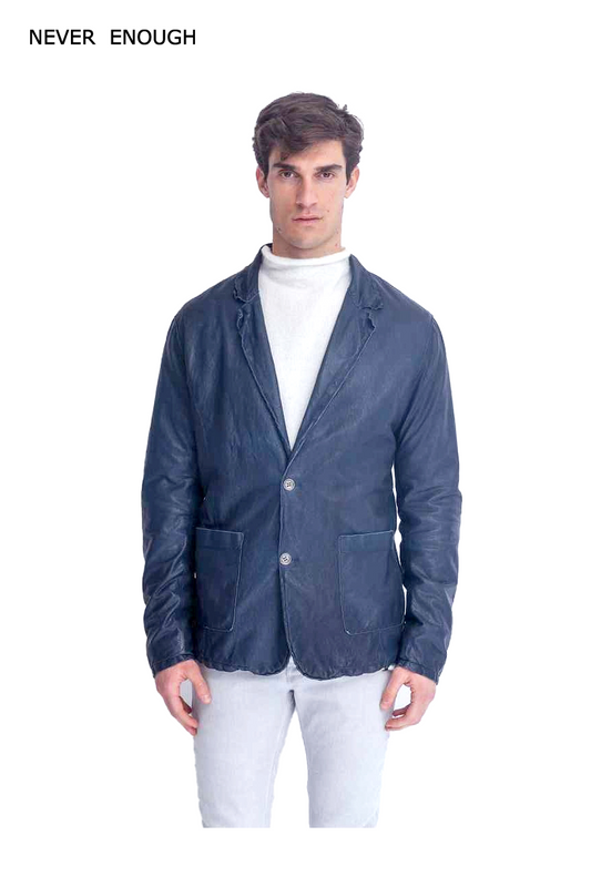 Real leather jacket MJL021