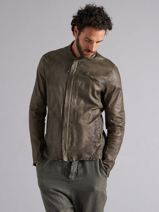 Genuine leather jacket MJL029 LT-33