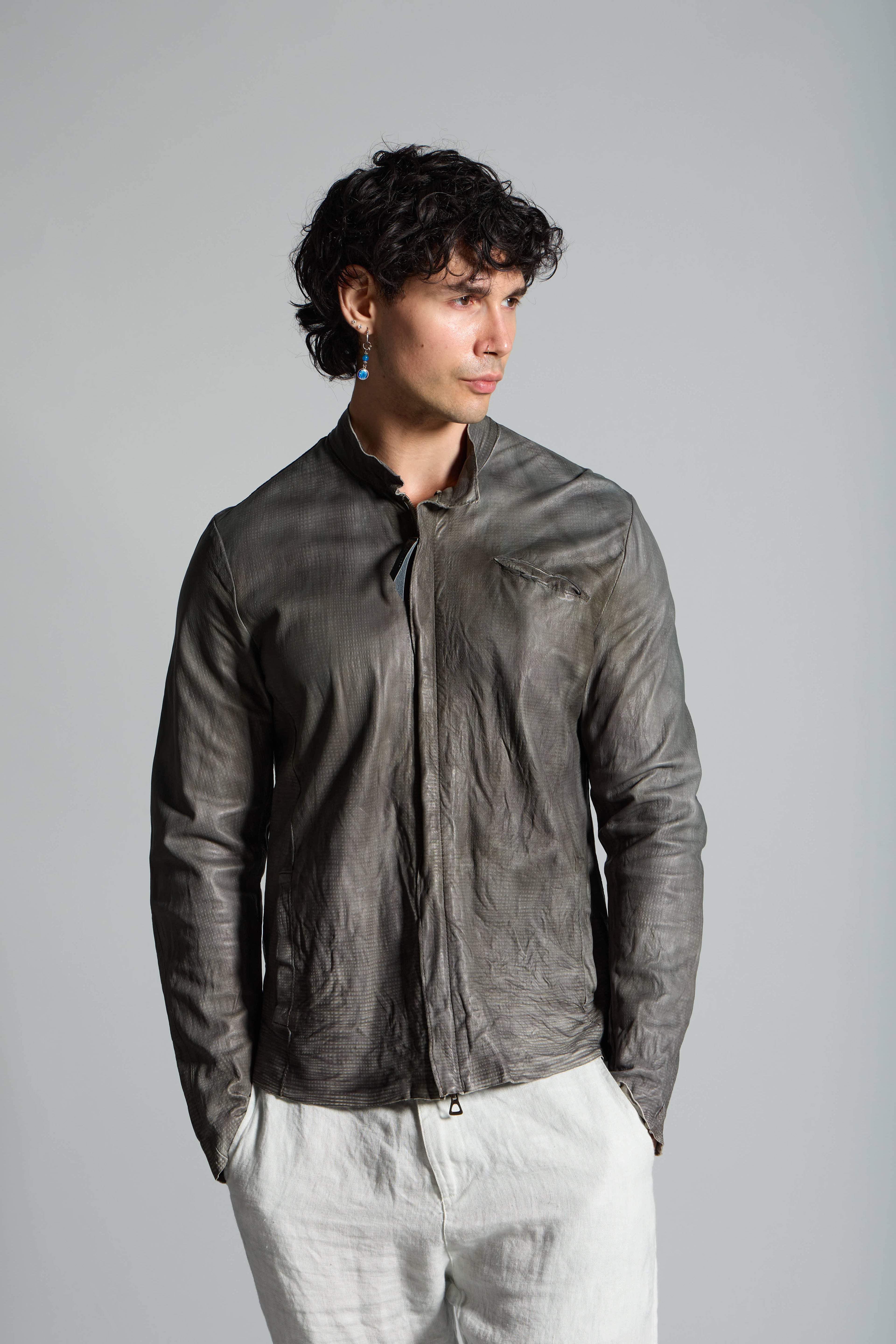 Genuine leather jacket MJL029 LT-33