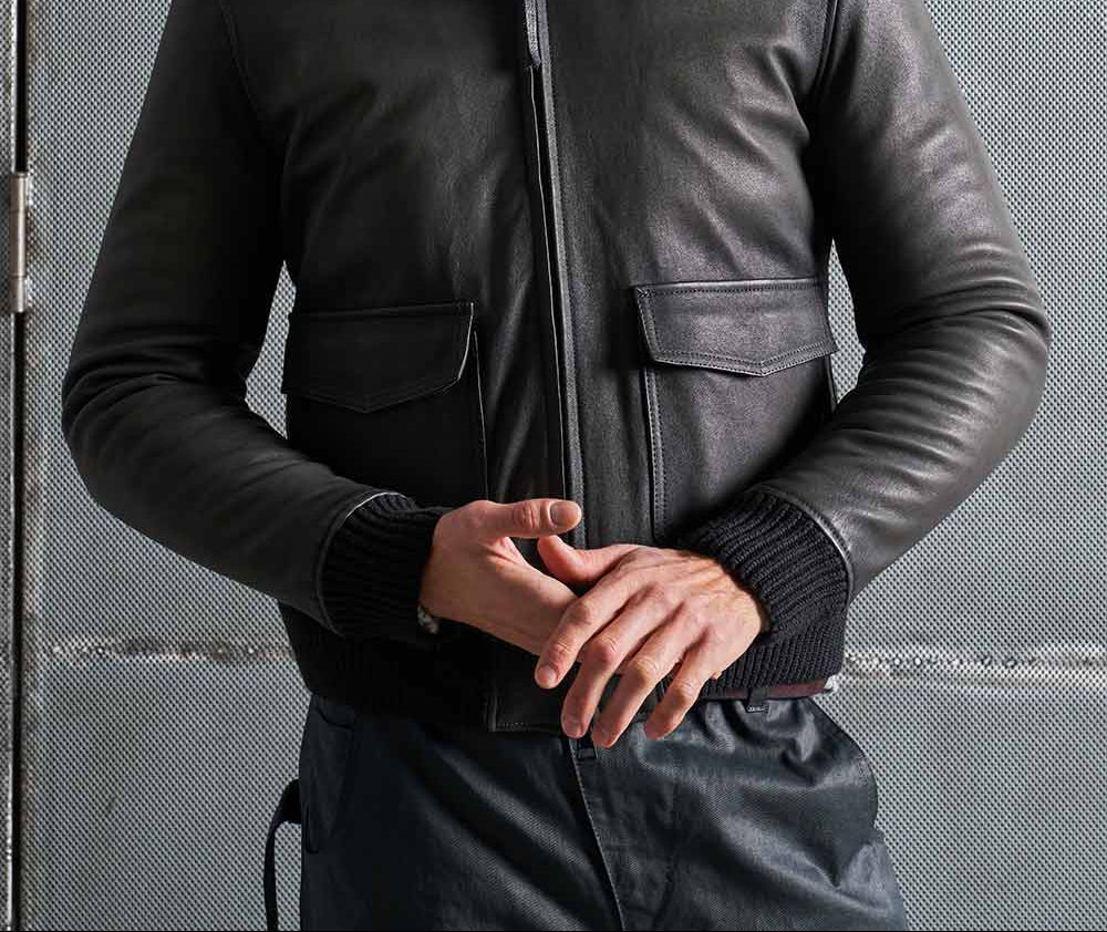 Genuine leather jacket MJL032 LT-31 NO FUR