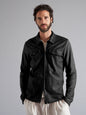 Genuine leather jacket MJL047