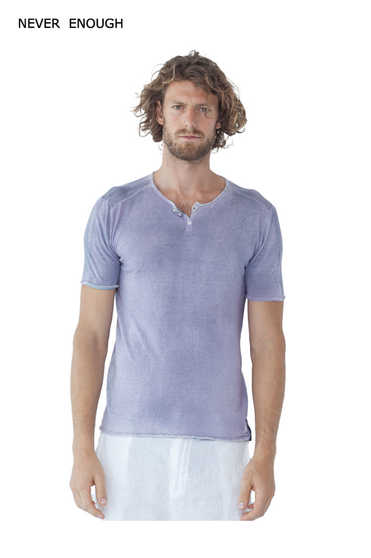 Short-sleeve silk t-shirt MKN013 PAINT
