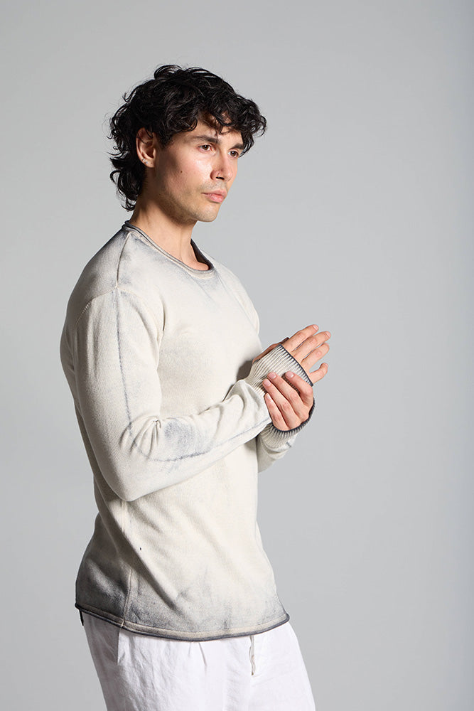 Man cotton sweater MKN016