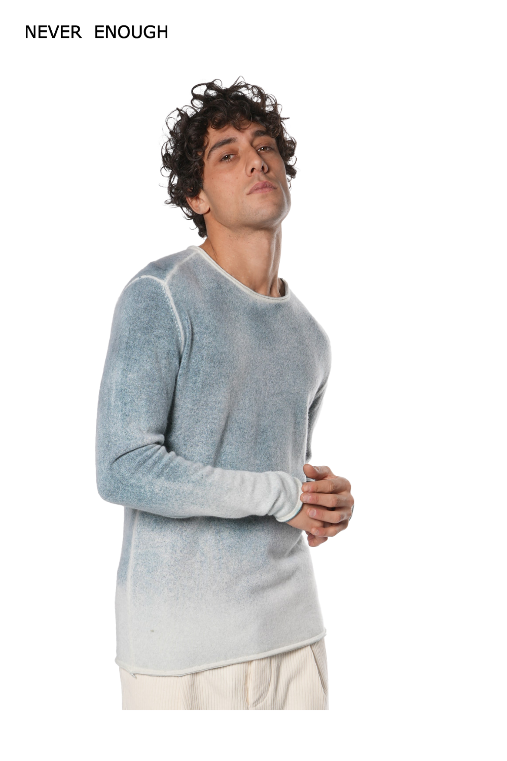 Man cashmere sweater MKN031 SHADED