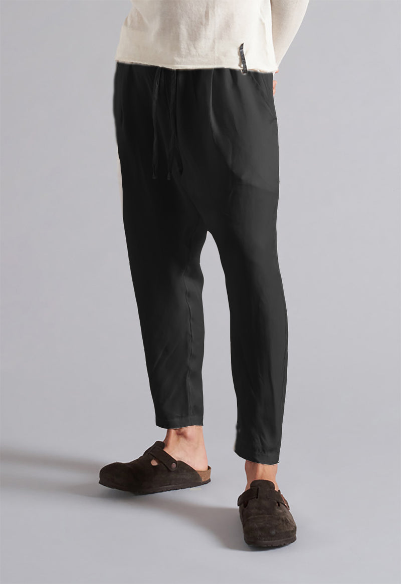 MPA020 W121 men's cupro trousers