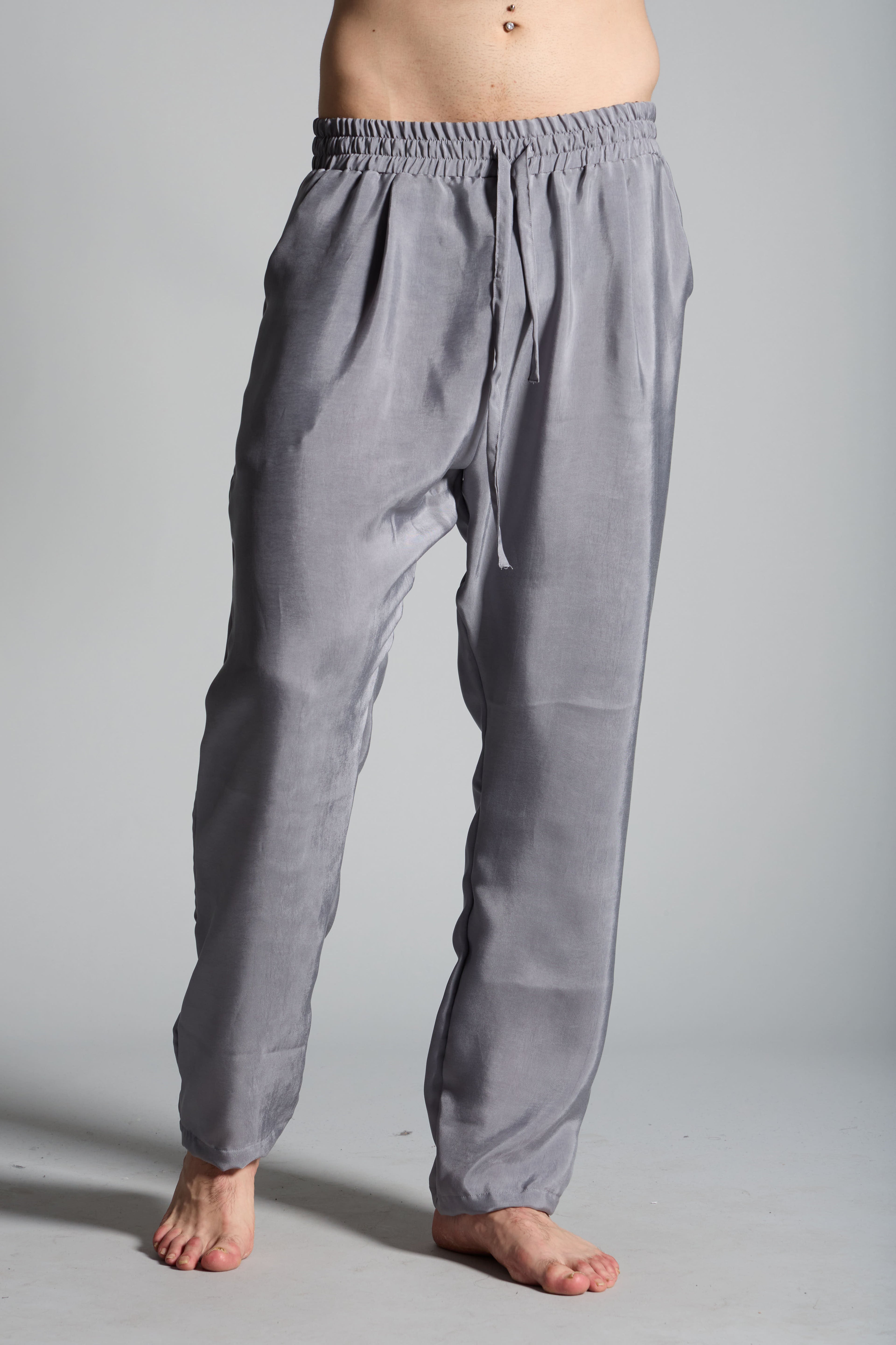 Men's cupro trousers MPA020 W121.
