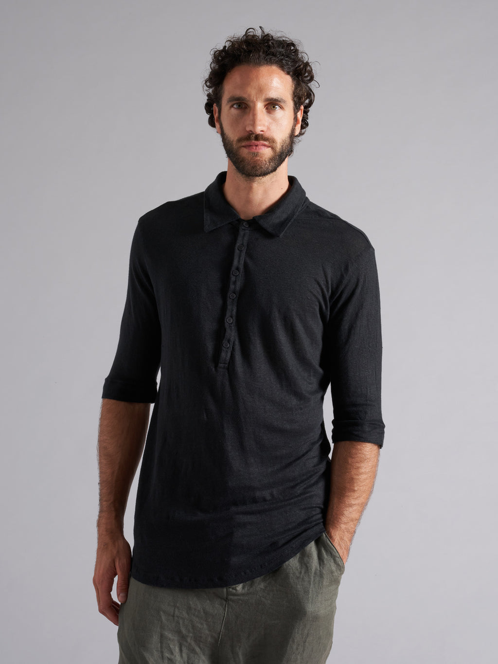 MPO007 men's short-sleeved polo shirt