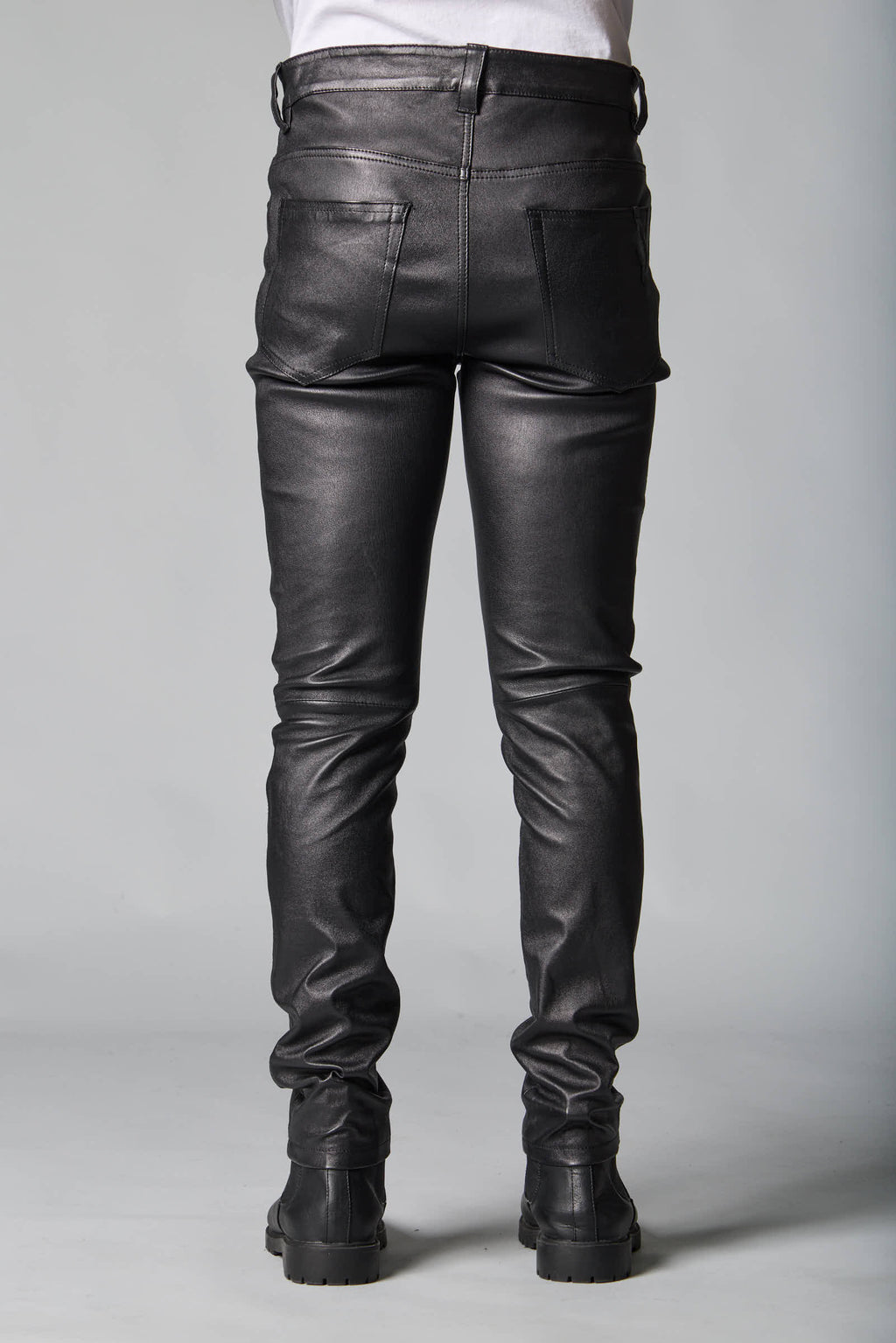 Men's leather trousers MPAL001.