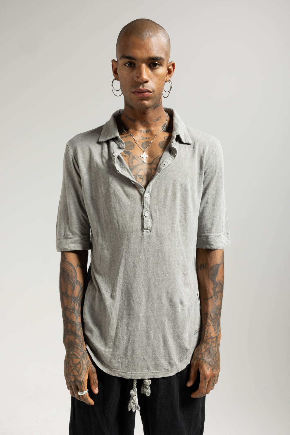 MPO007 men's short-sleeved polo shirt