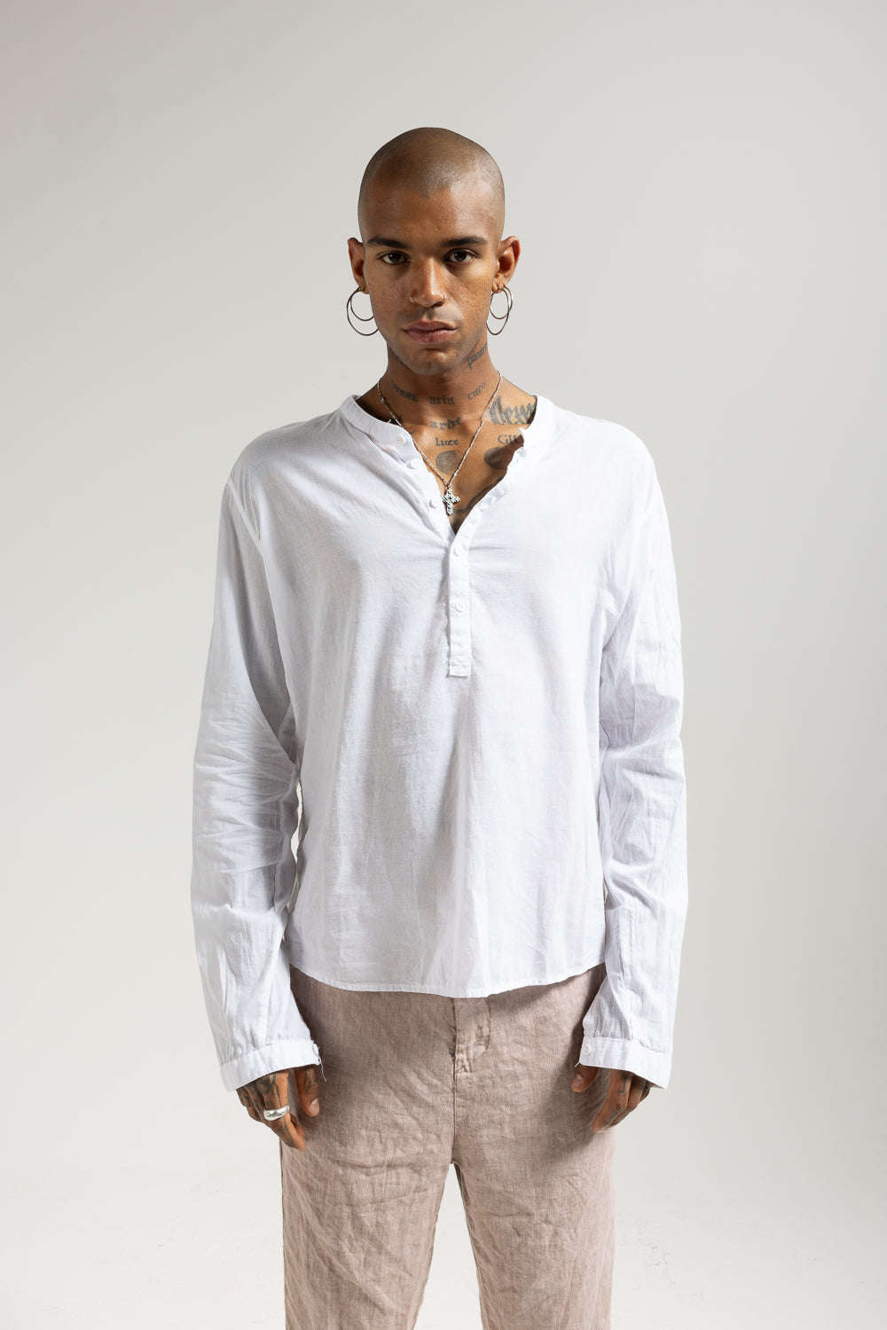 MSL016 long-sleeved cotton shirt