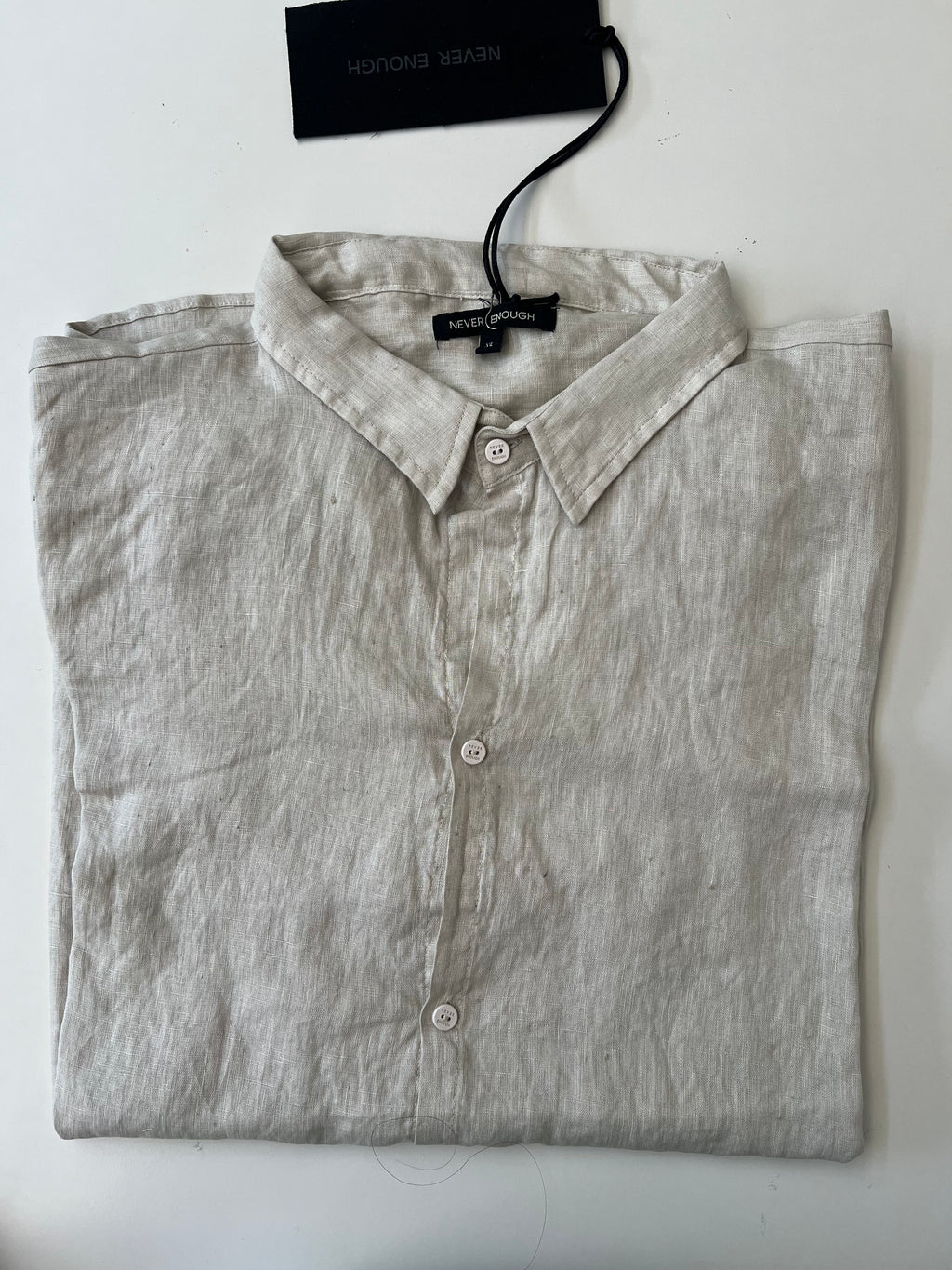 MSL026 long-sleeved linen shirt