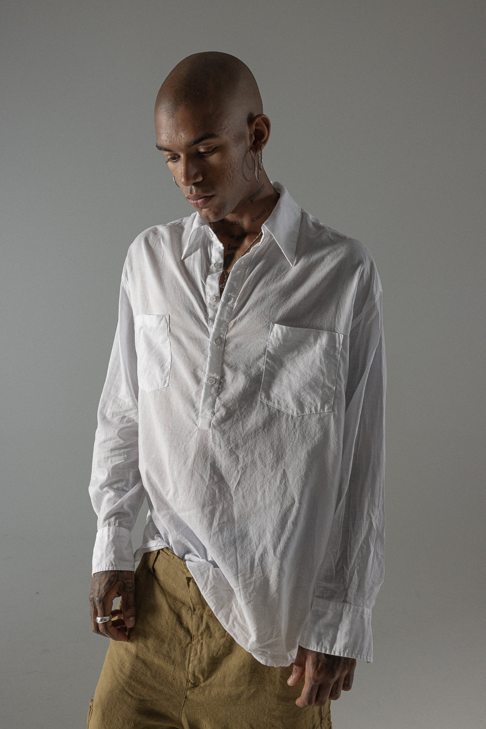 MEN'S COTTON SHIRT MSL032 W062