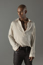 MSL033 W121 Long Sleeve Cupro Shirt