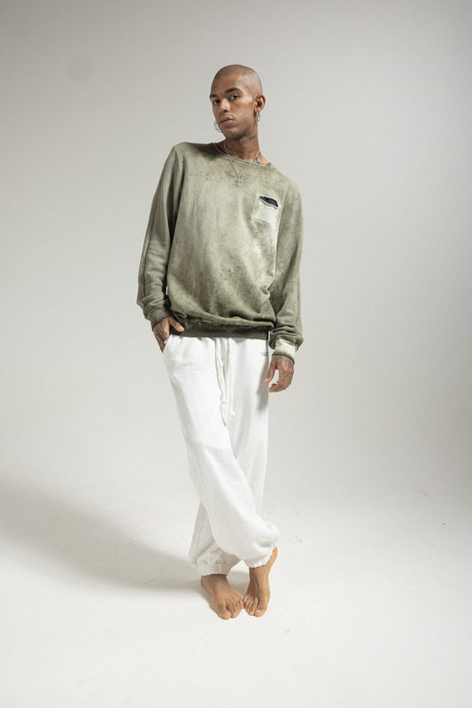 MPA056 men's cotton trousers