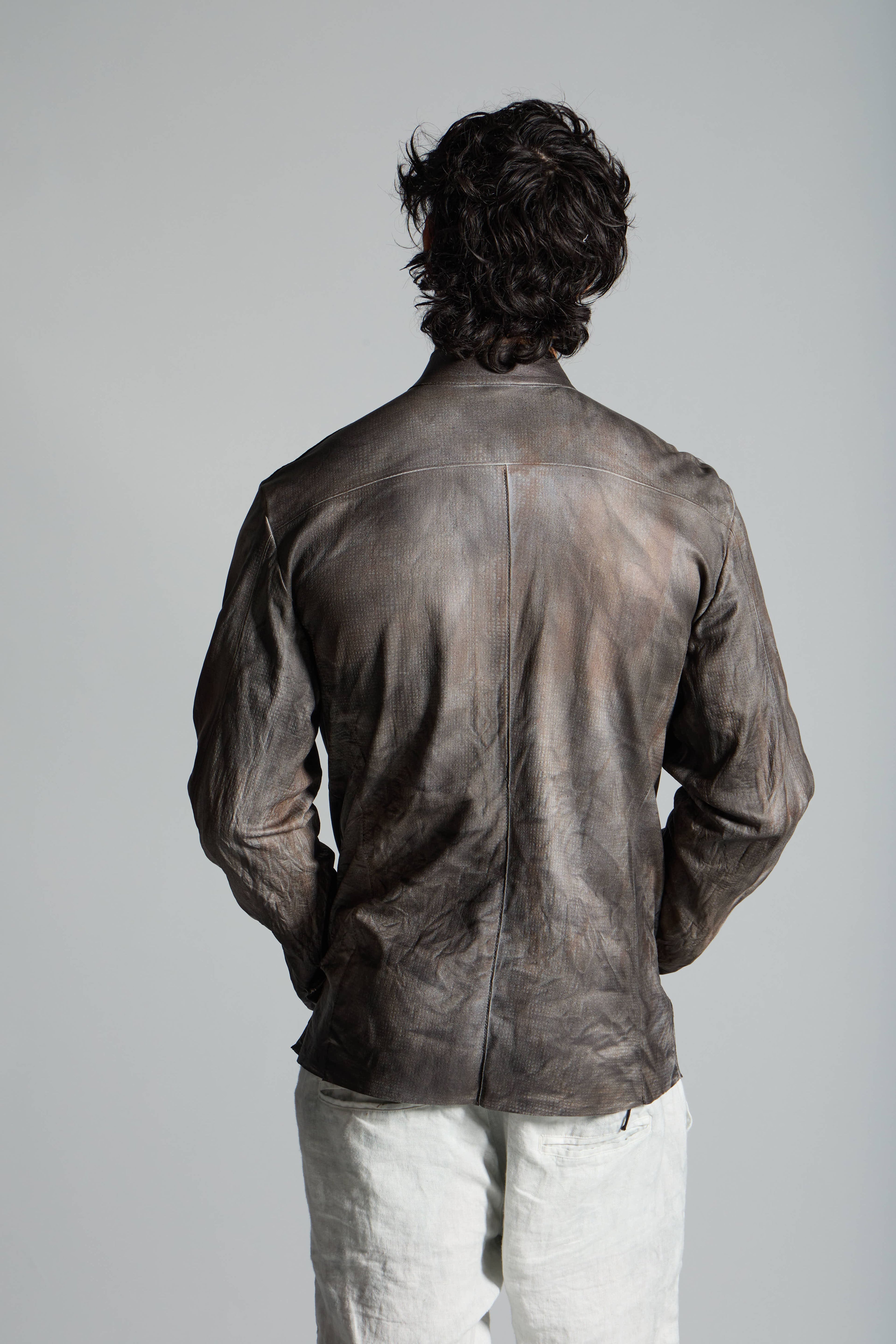 Genuine leather jacket MJL029 LT-33