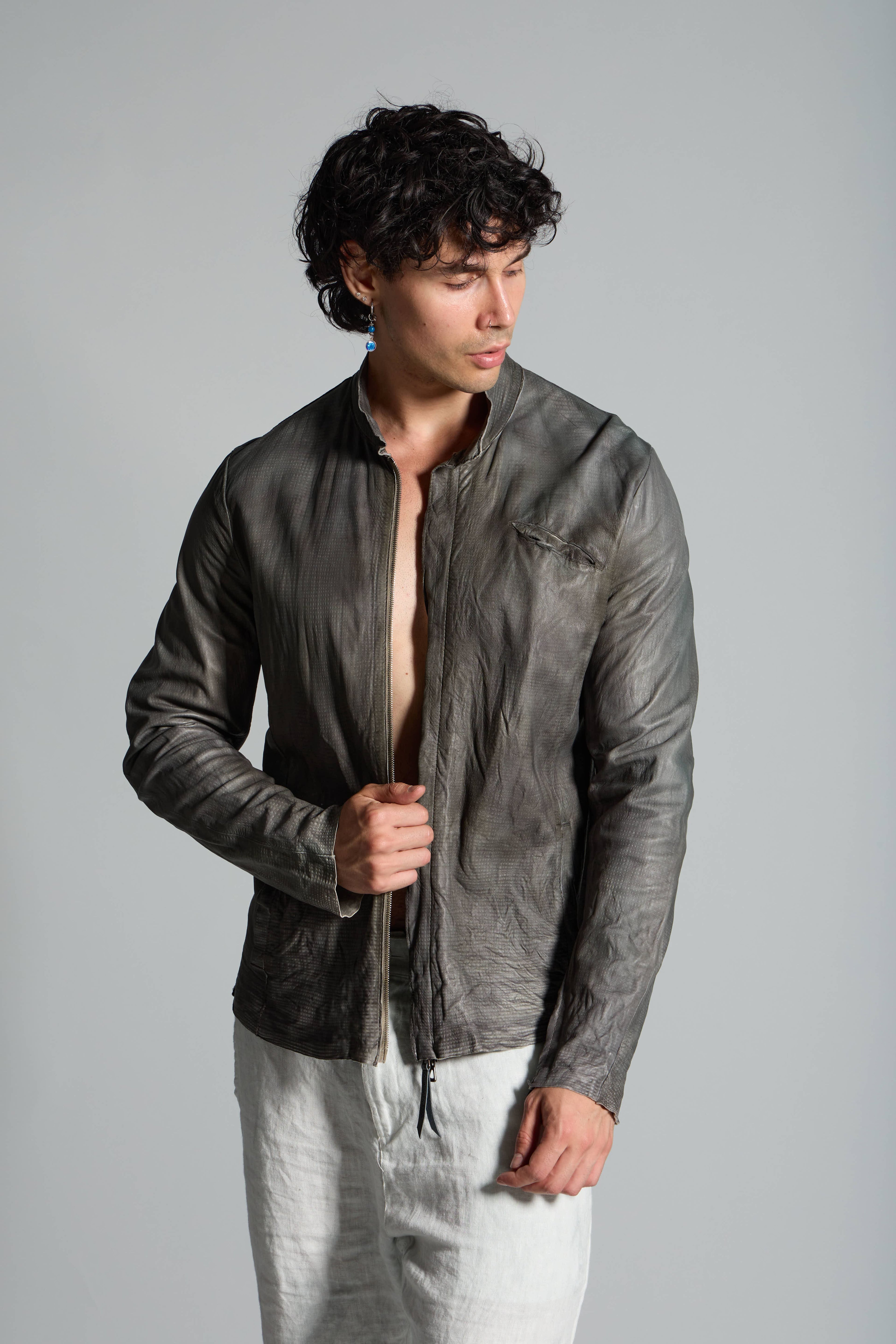 Genuine leather jacket MJL029 LT-33